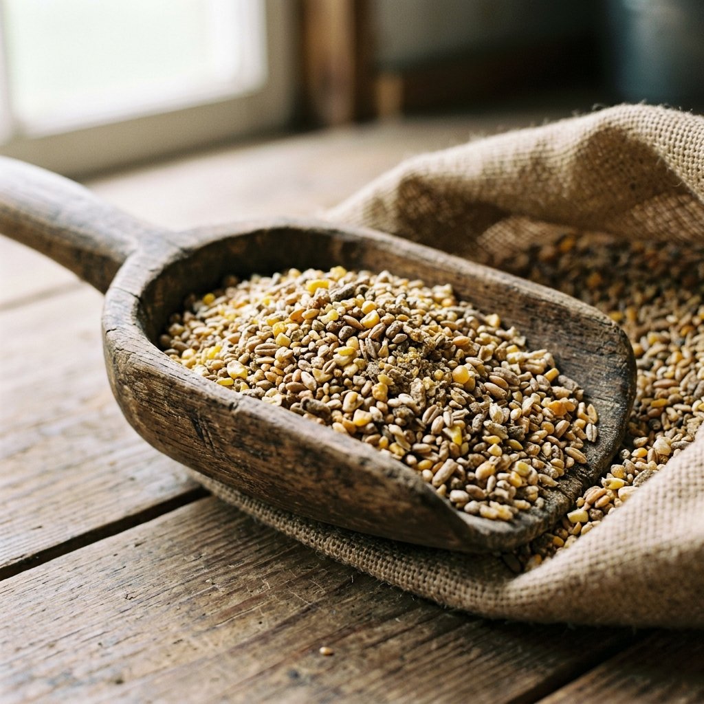 Grain feed formulated by AkashGanga Feeds